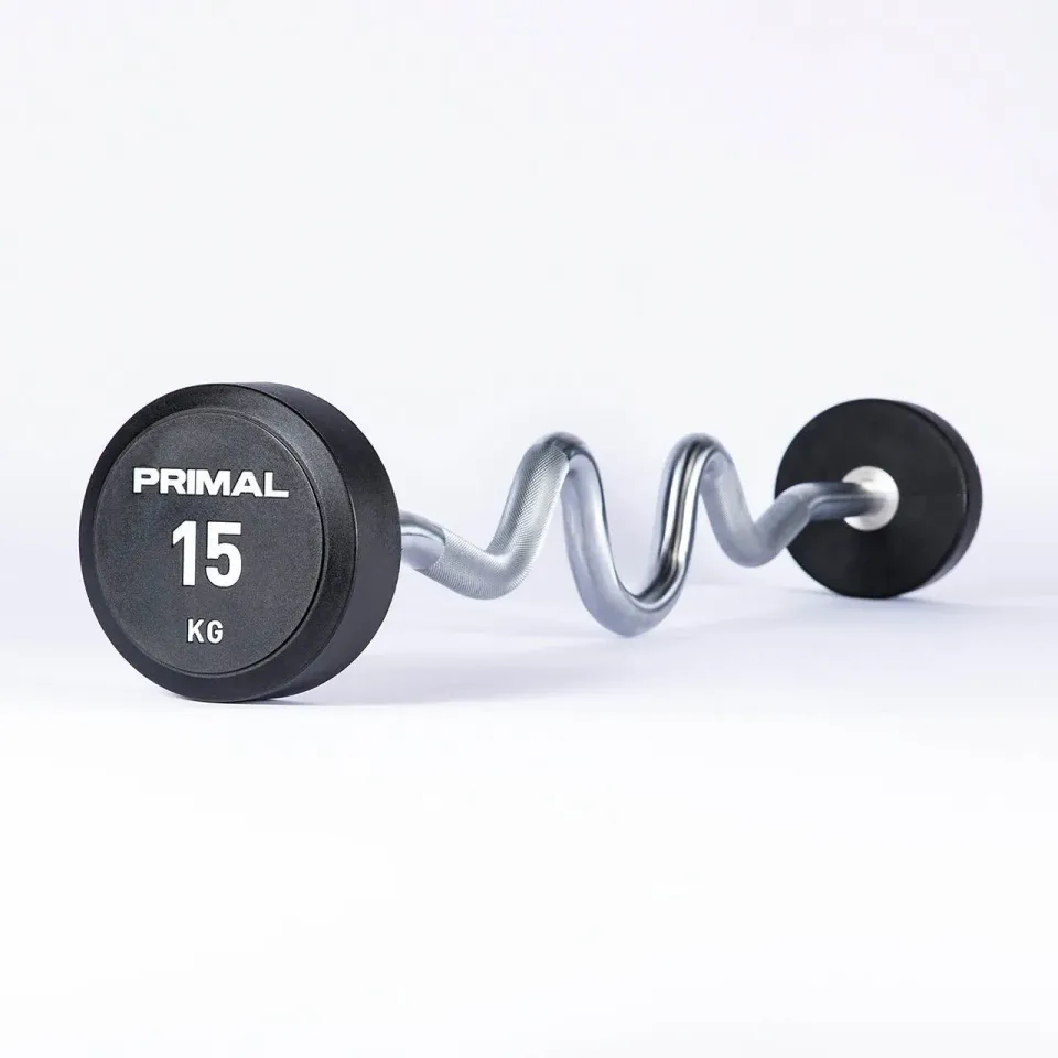 Primal Performance barre supercurl EZ 50 kg uréthane