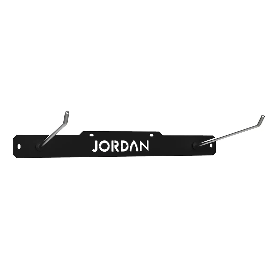 Jordan Fitness Sports Mats Hanger support tapis mural noir