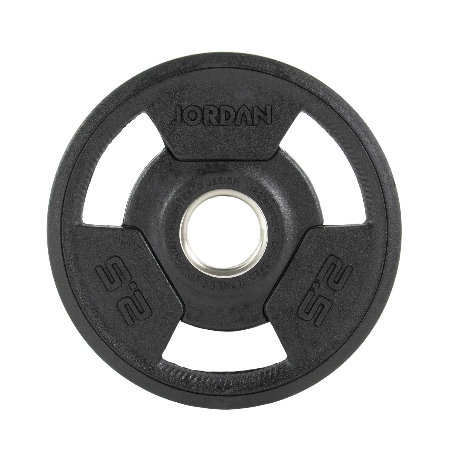 Jordan Tri-Grip Disque Olympique 25 kg Caoutchouc