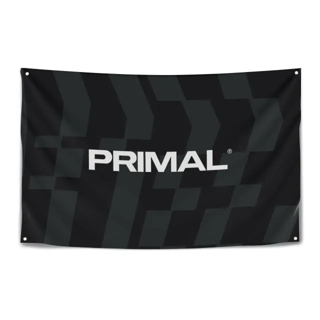 Primal Strength drapeau gym polyester 150x95cm