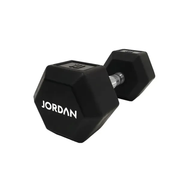 Jordan HEX haltère uréthane paire hexagonale anti-roulage