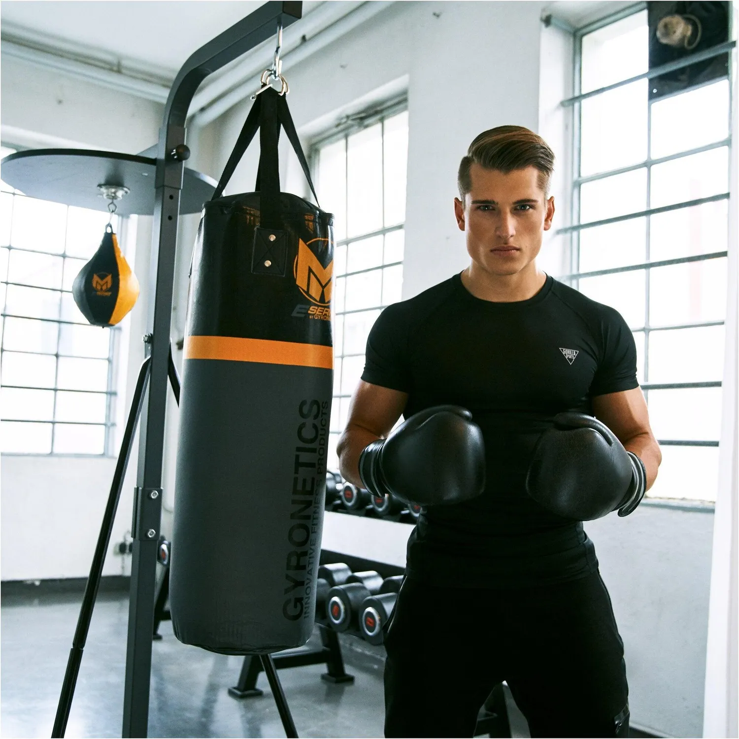 Gyronetics E-Series Station Boxe Sac de Frappe + Speedball