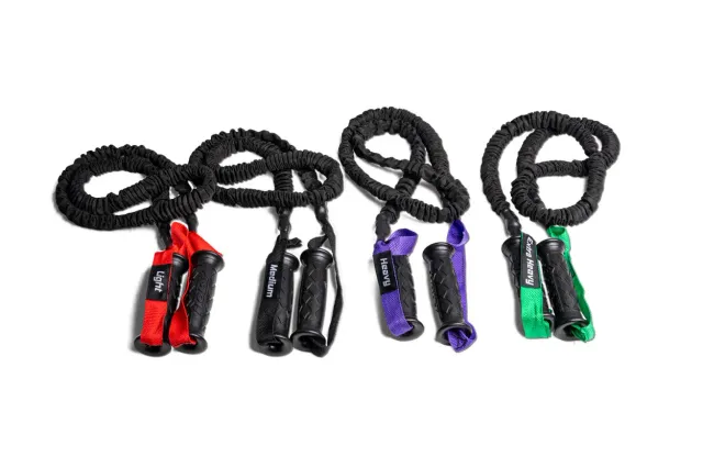 Hoist Fitness Power Tubes bande résistance lot 4 niveaux