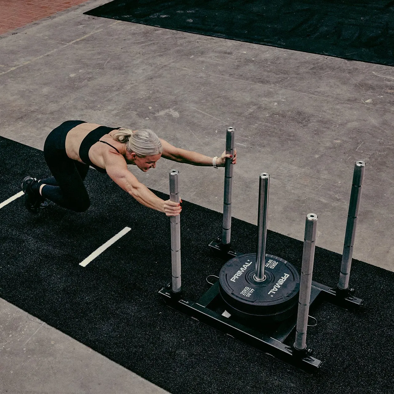 Primal Strength Competition traîneau sled noir