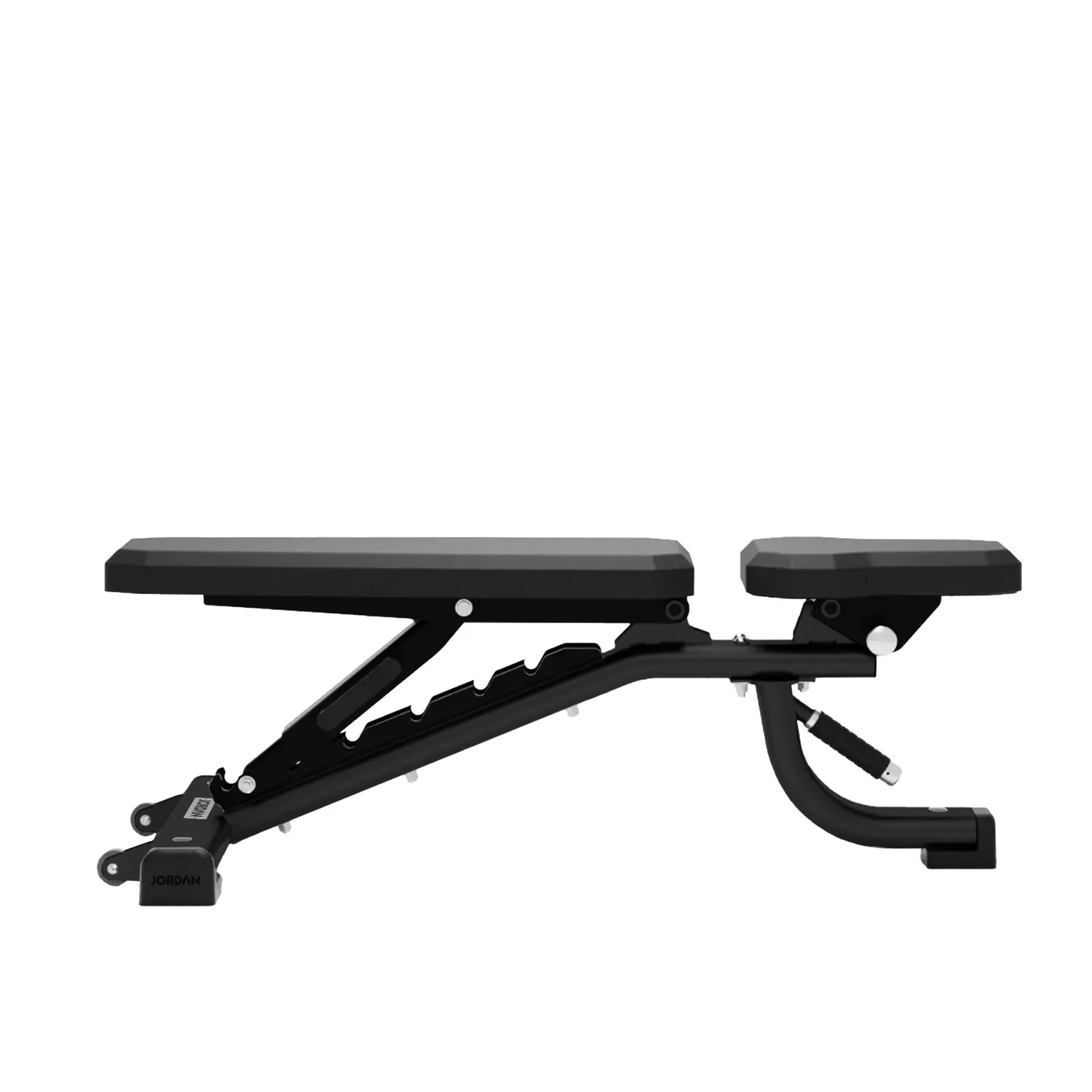 Jordan Adjustable Weight Bench banc musculation gris ex-démo acier