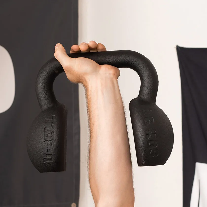AbMat U-Bell kettlebell fonte noir 5 tailles