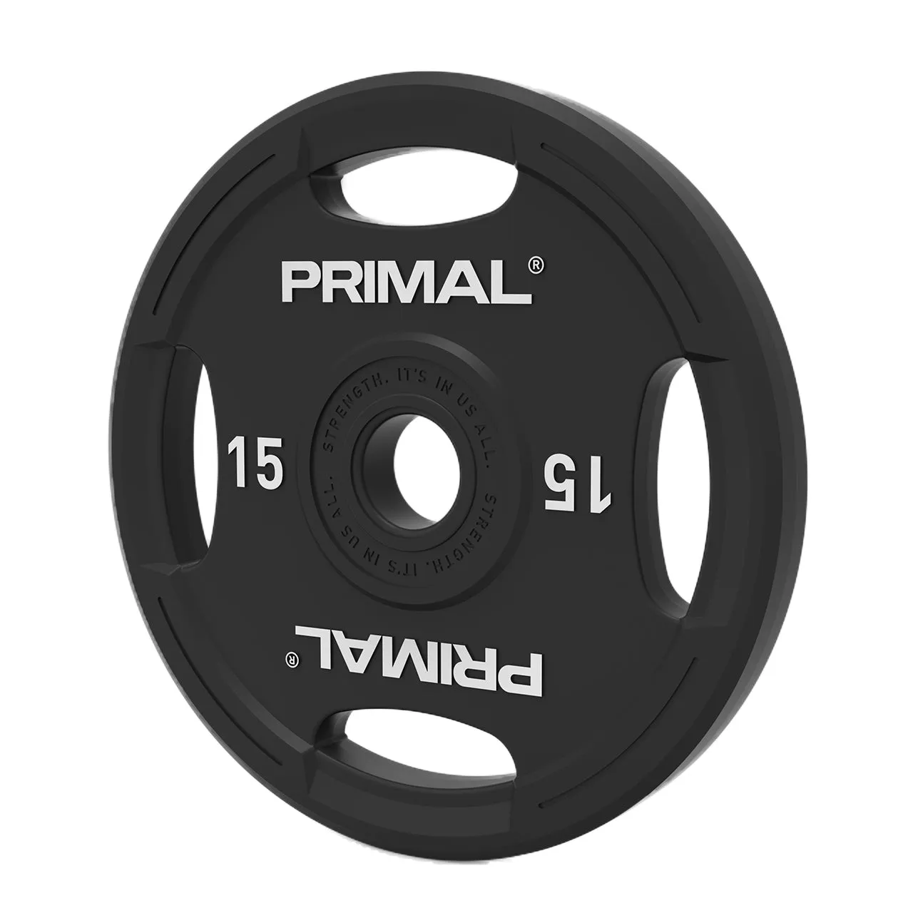 Primal Performance disque olympique caoutchouc 1,25 kg quad-grip