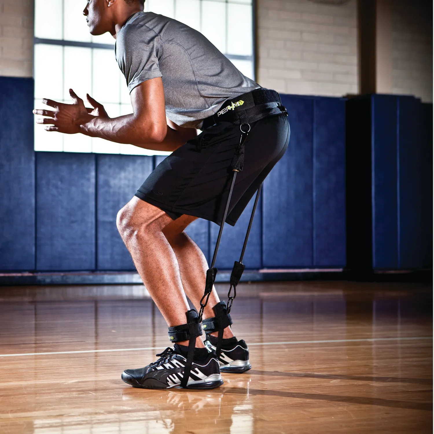 Jordan Jump Trainer harnais de saut avec 4 tubes noir