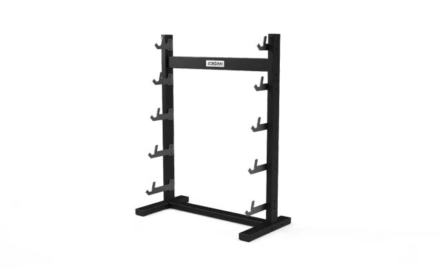 Jordan Fixed Barbell Rack support 5 barres noir acier vertical