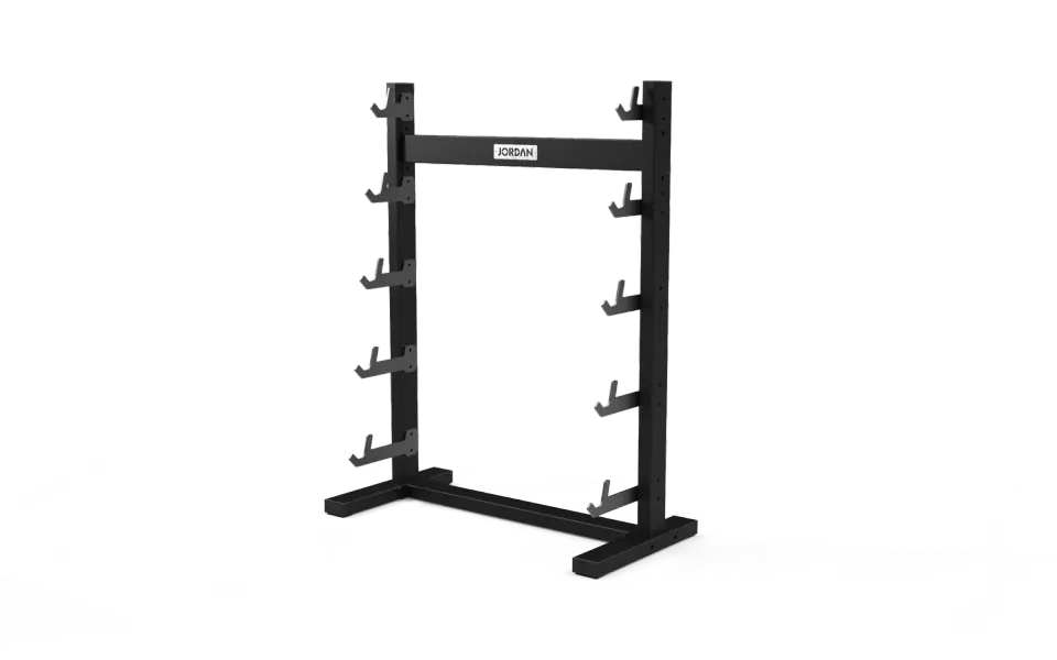 Jordan Fixed Barbell Rack support 5 barres noir acier vertical