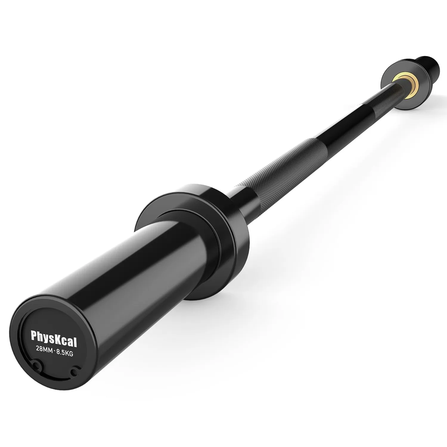 PhysKcal Barre EZ Curl 120 cm Noire 50 mm 367 kg