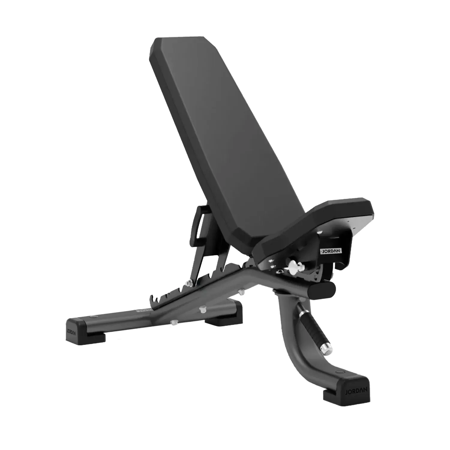 Jordan Adjustable Weight Bench banc musculation gris ex-démo acier