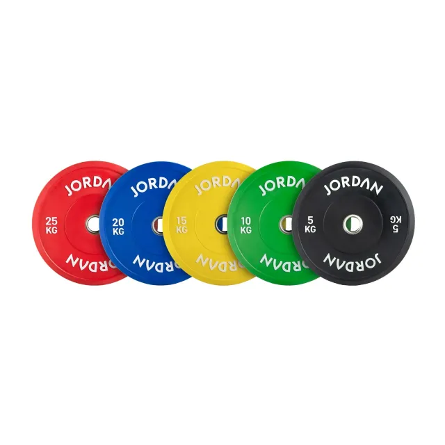Jordan Coloured Rubber Bumper disque olympique 10 kg vert
