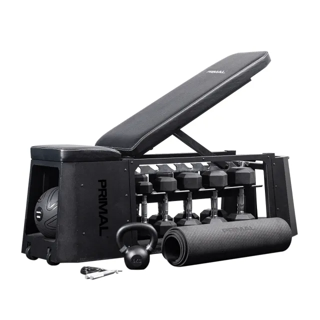 Primal HIIT Gym Bench Pack banc musculation complet haltères