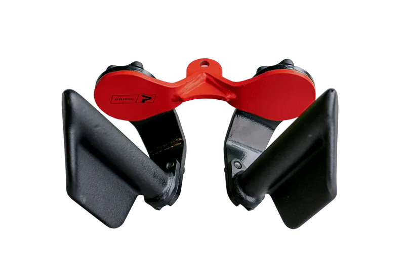 Prime Fitness RO-T8 3N1 poignée tirage noire 6 pouces ergonomique