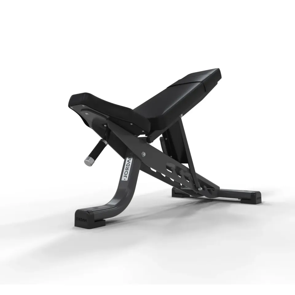 Jordan Fitness Adjustable Bench Ex Demo banc musculation gris inclinable