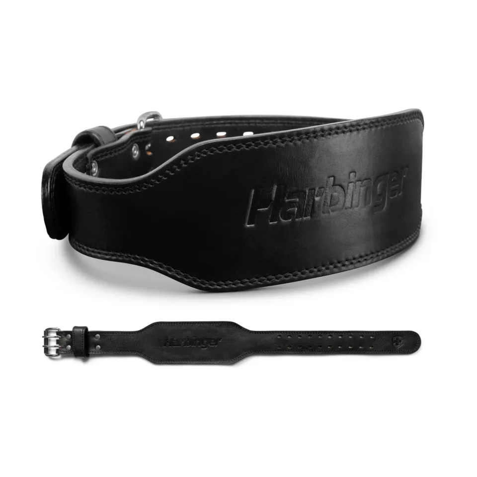 Harbinger 7mm Pro ceinture musculation cuir noir M