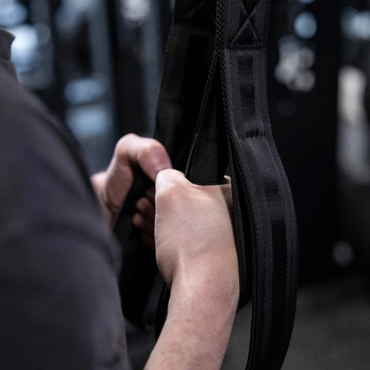 Primal sangle multi-prise tirage musculation noire