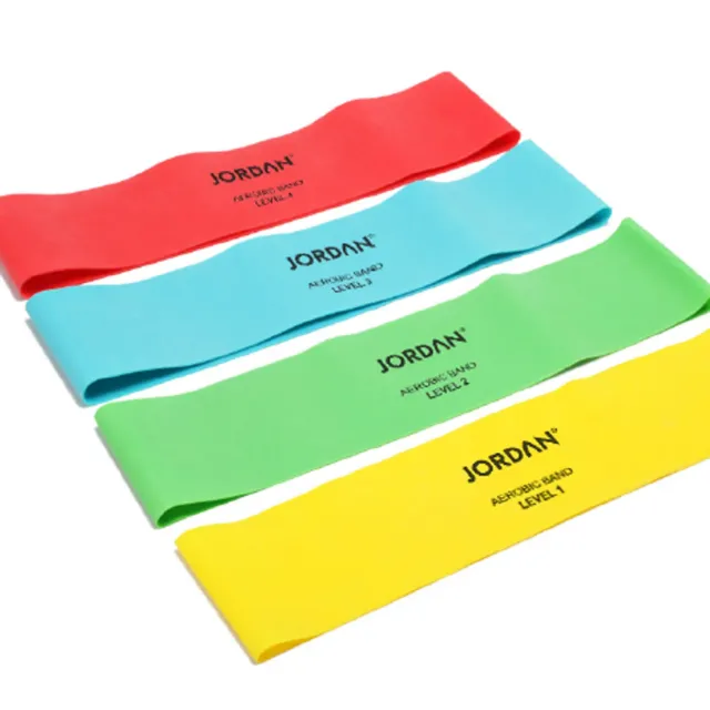 Jordan Fitness Mini bandes élastiques latex lot 4