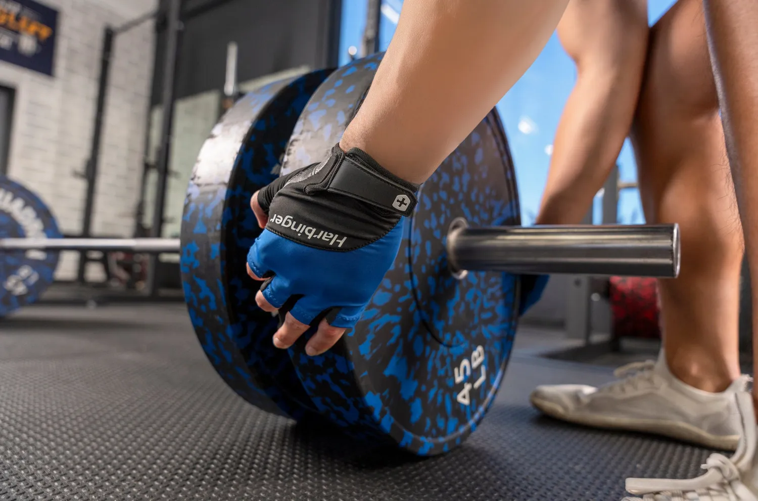 Harbinger Training Grip 3.0 gants musculation homme bleus