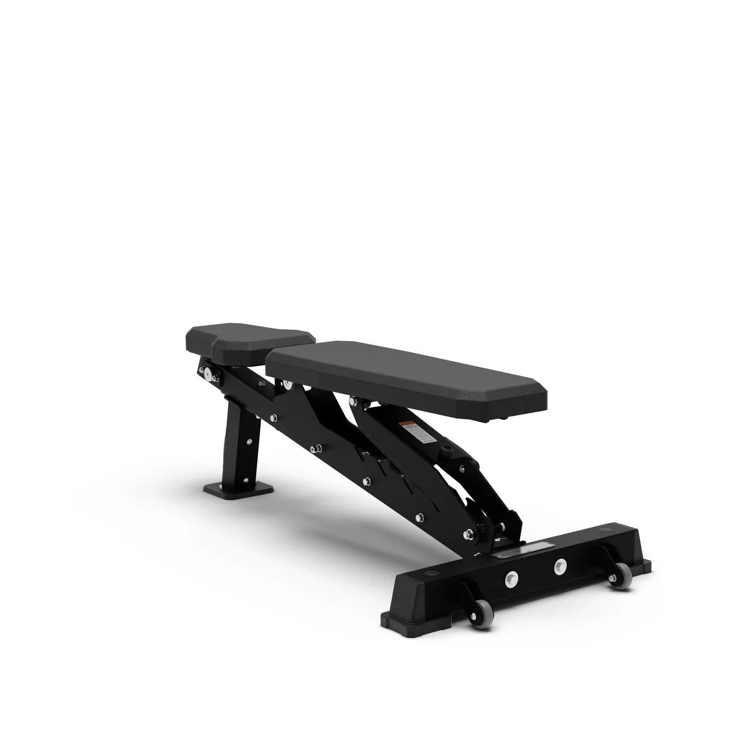 Jordan Adjustable Weight Bench banc musculation noir réglable acier