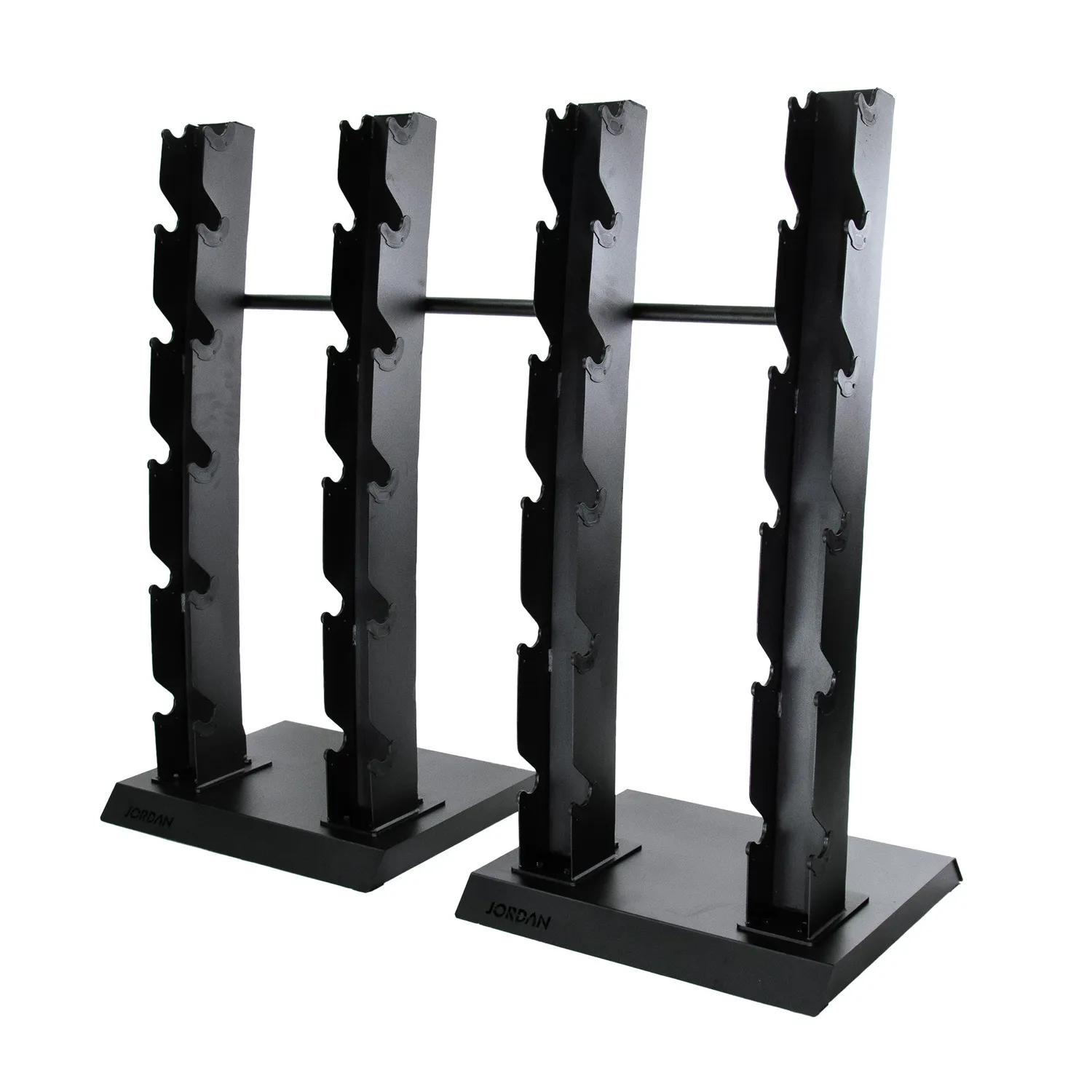 Jordan S-Series Vertical Rack Haltères 2,5-30 kg Noir Double