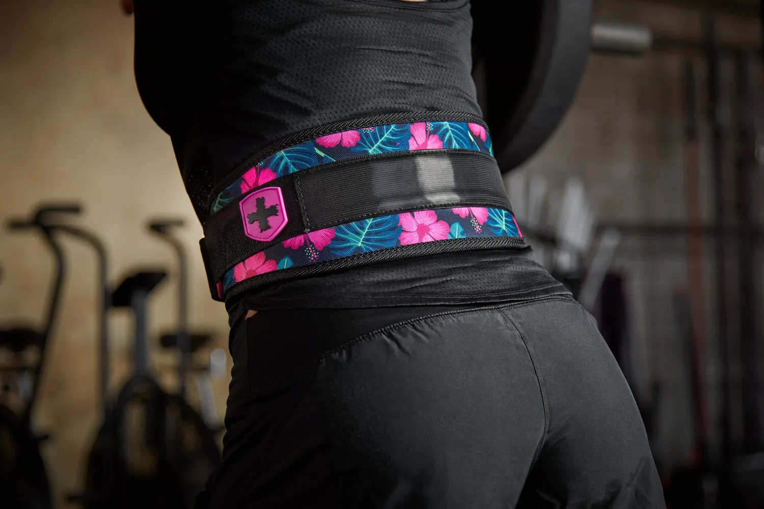 Harbinger 4.5" Foam Core ceinture musculation nylon noir