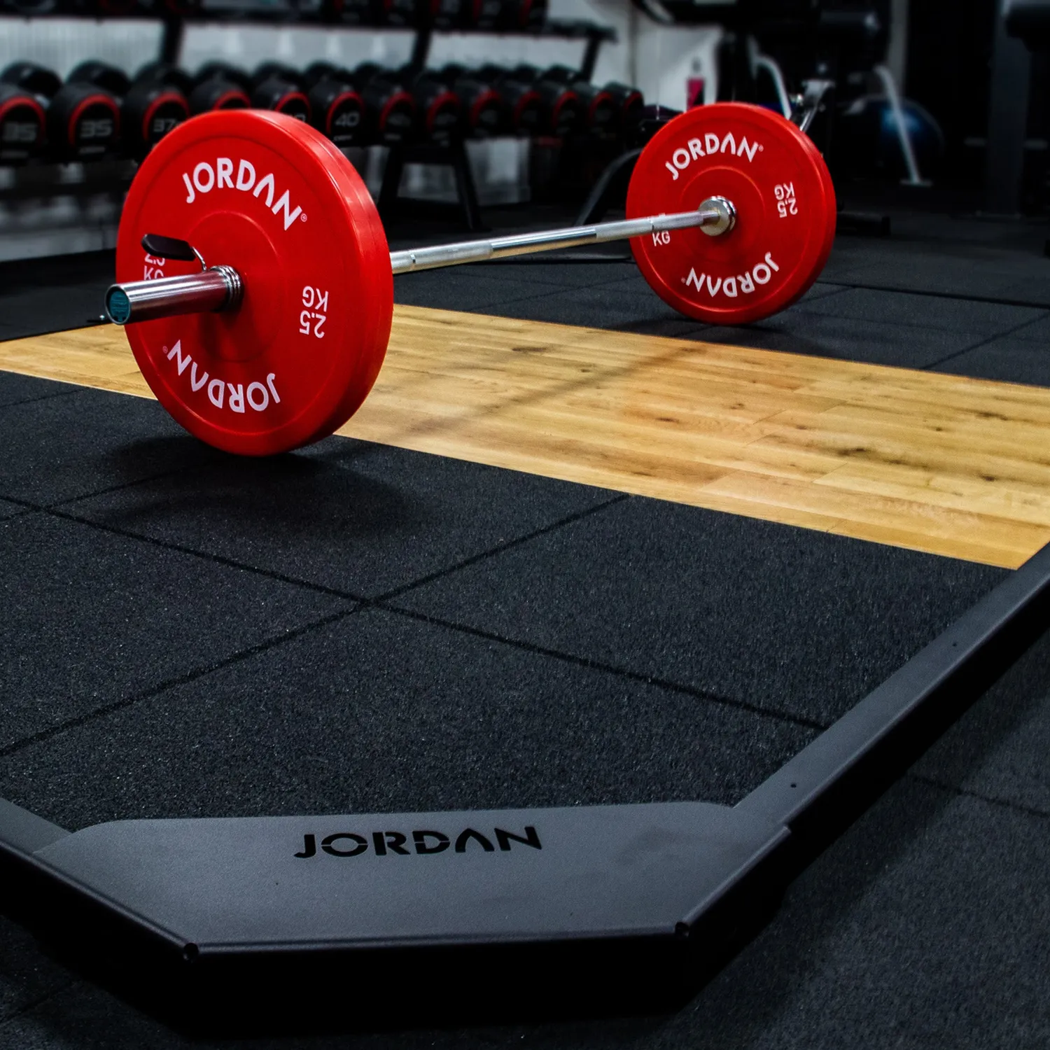 Jordan Olympic Lifting Platform plateforme chêne 244 cm