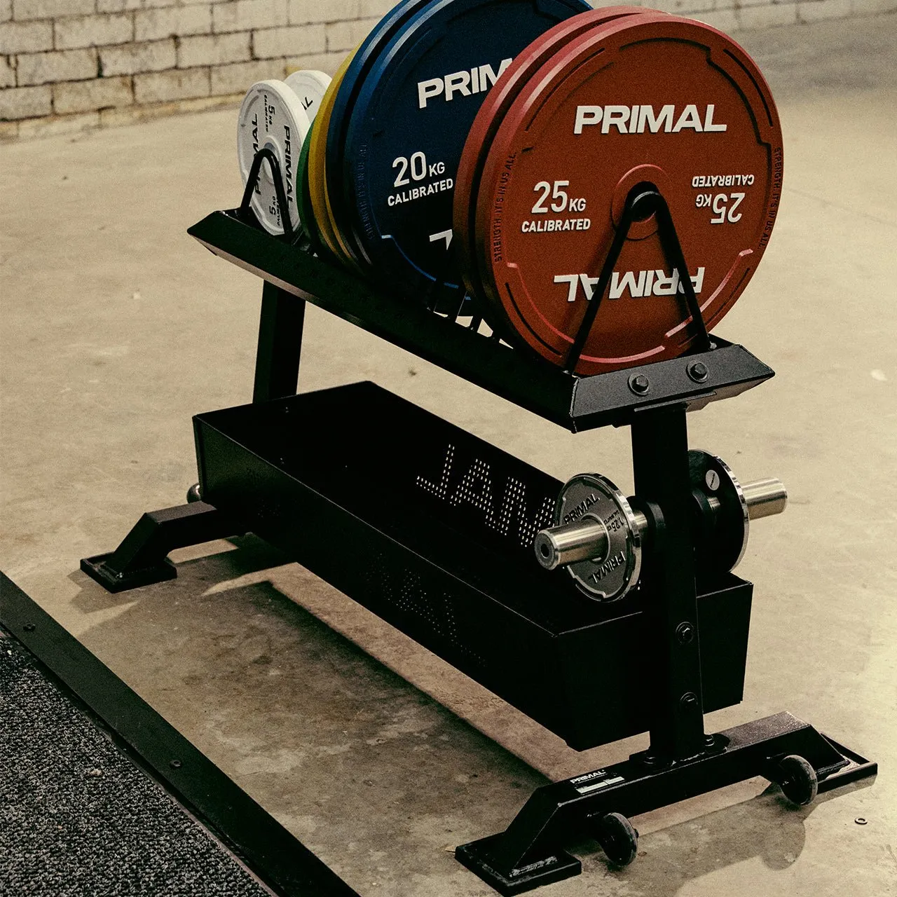 Primal Raised Toast range-disques olympiques calibrés ex-demo