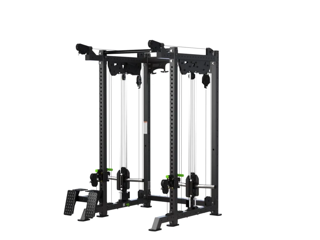 Prime Prodigy Low Row accessoire repose-pieds acier