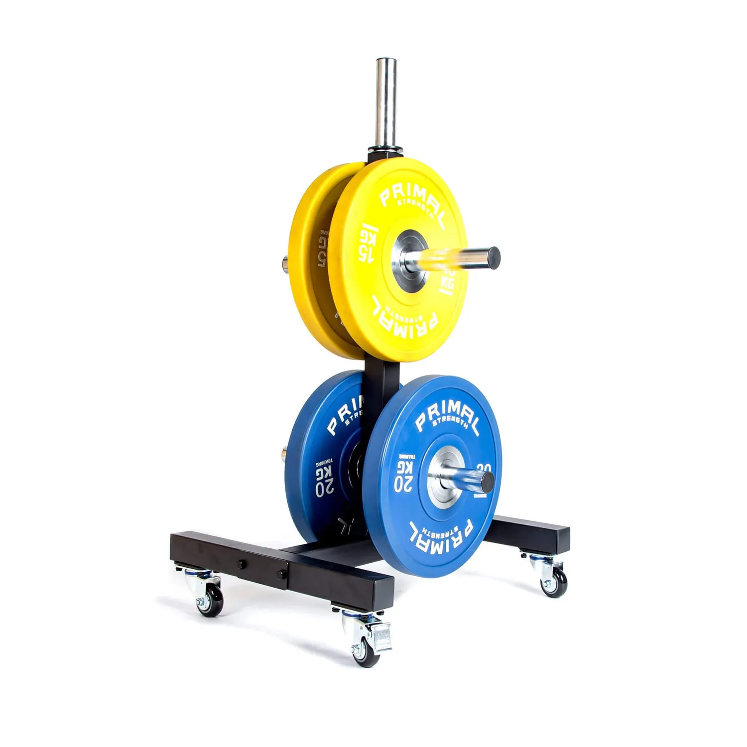 Primal Strength Rack disques bumper à roulettes