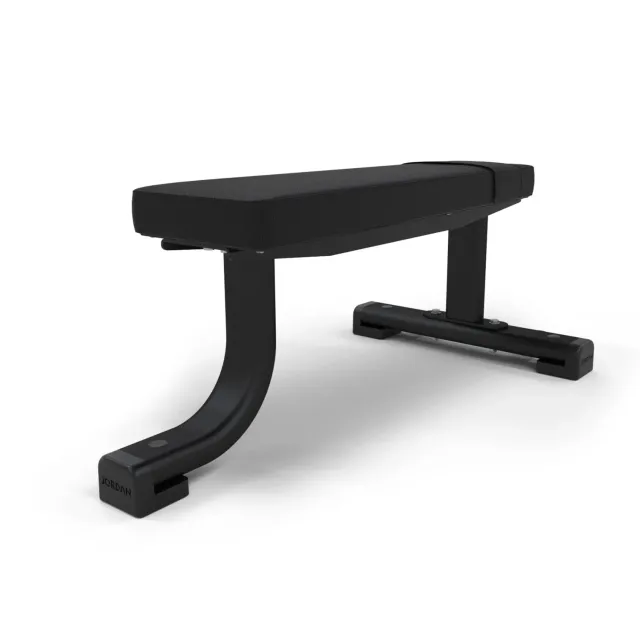 Jordan Flat Bench banc musculation plat noir stable