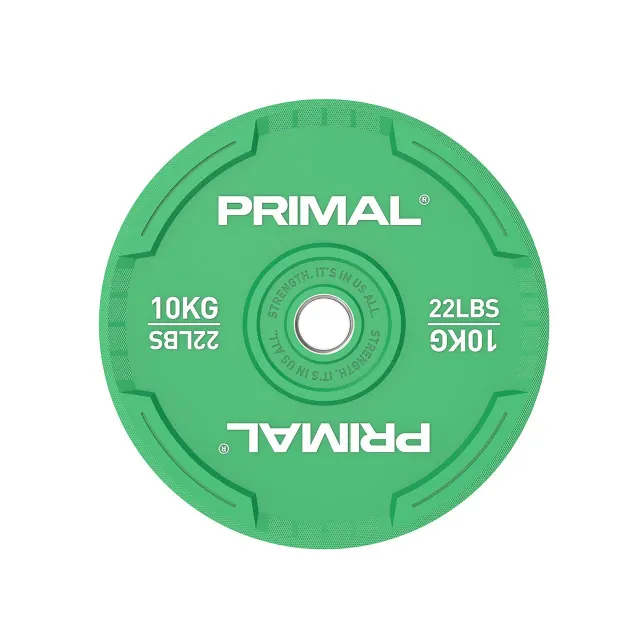 Primal Performance disque bumper olympique 20 kg caoutchouc