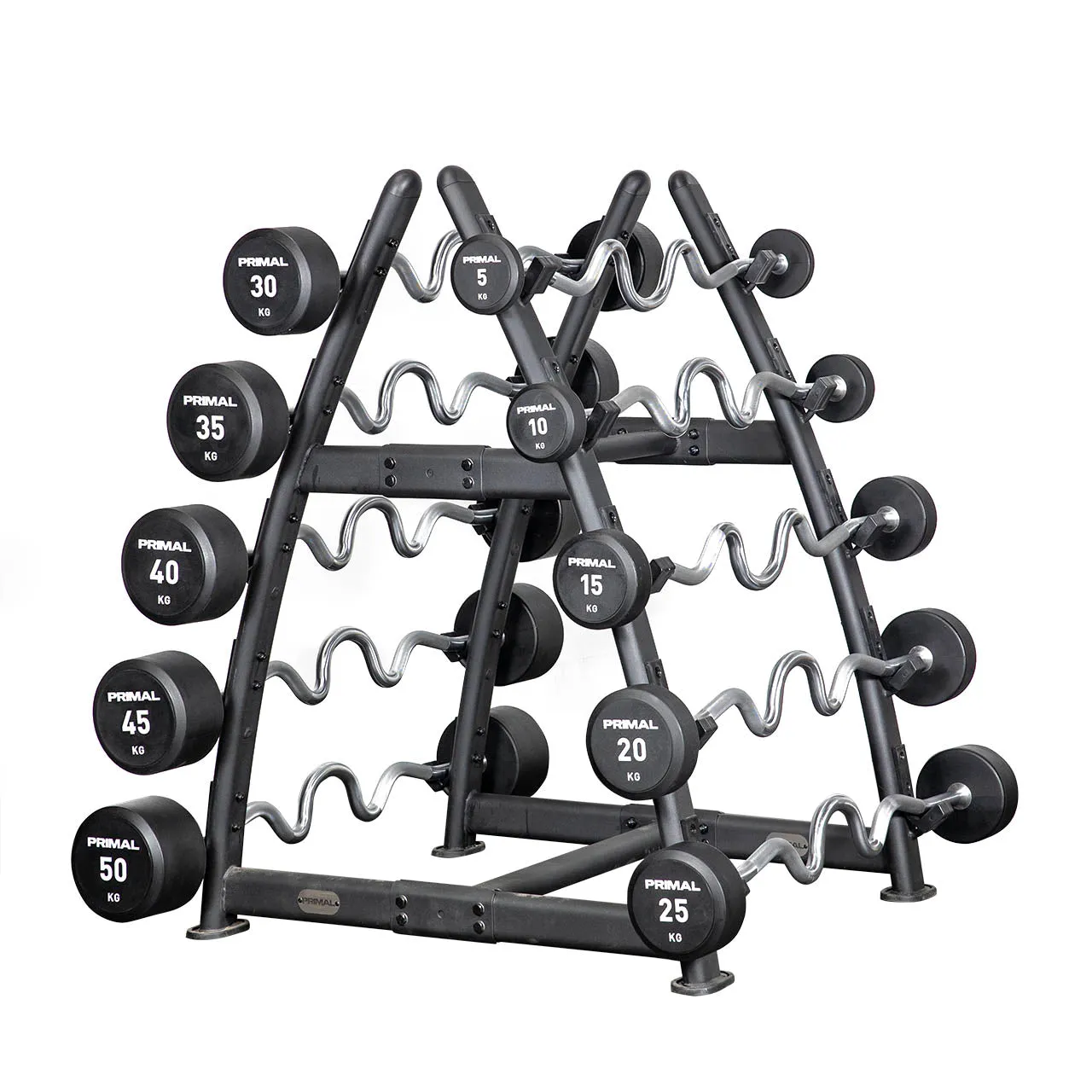 Primal Performance barre supercurl EZ 50 kg uréthane