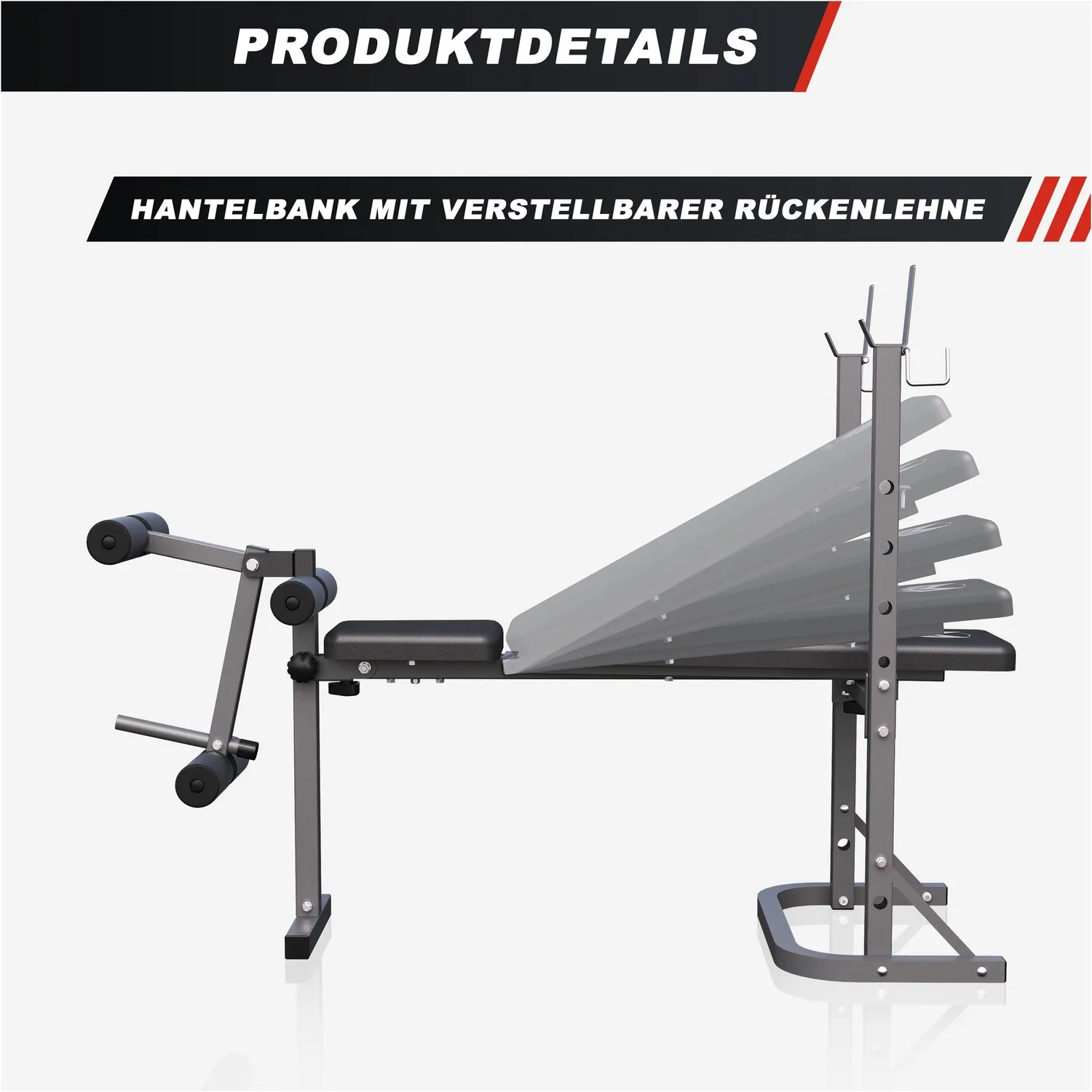 Gyronetics E-Series banc musculation rack leg 200 kg