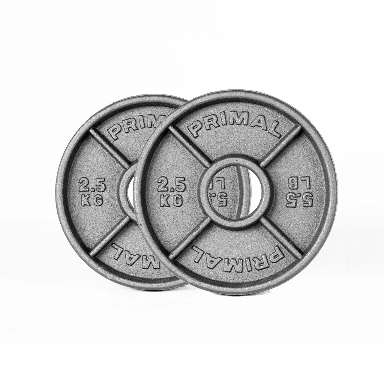 Primal Strength Deep Dish disque olympique 15kg paire fonte