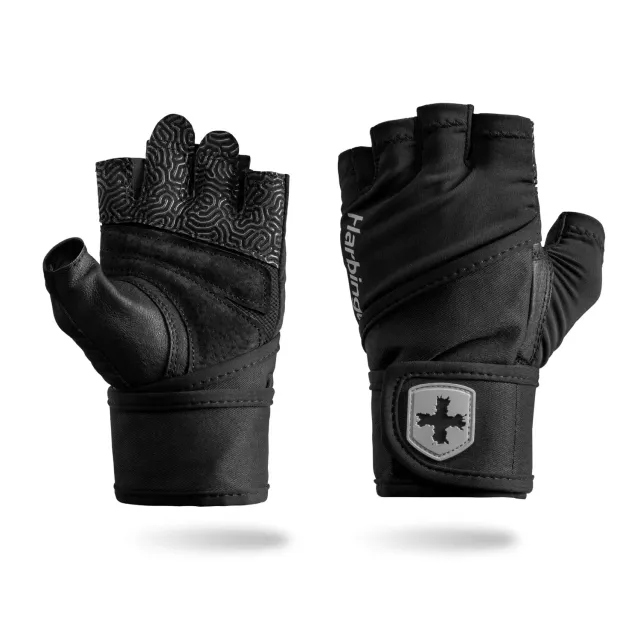 Harbinger Pro Wristwrap 3.0 gants musculation homme cuir