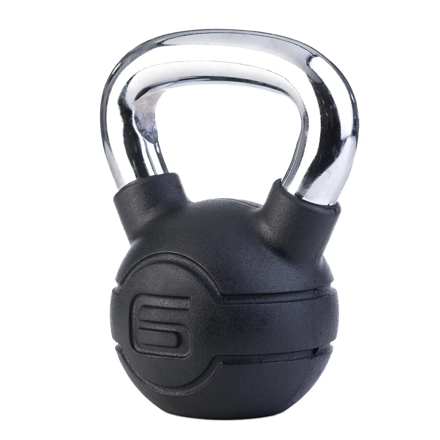 Jordan kettlebell chrome caoutchouc 4 kg