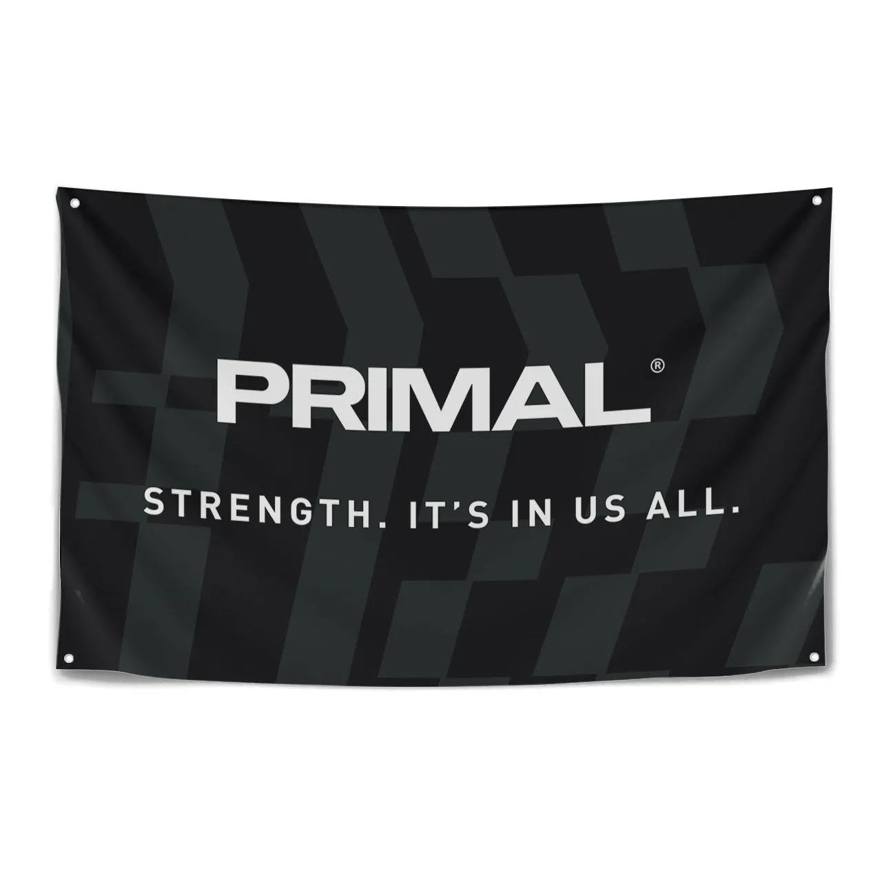 Primal Strength drapeau gym polyester 150x95cm