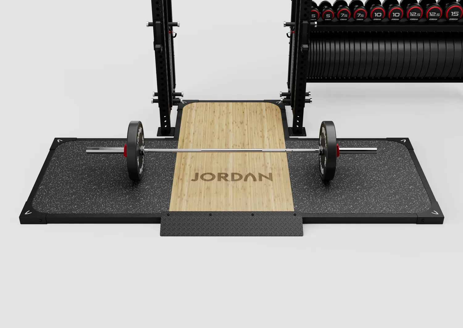 Jordan J75 plateforme halterophilie bois 60 mm