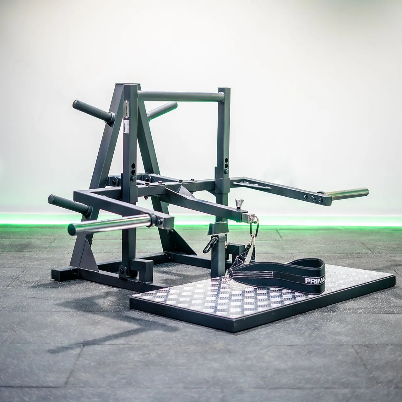 Primal Pro Belt Squat machine ceinture charge olympique