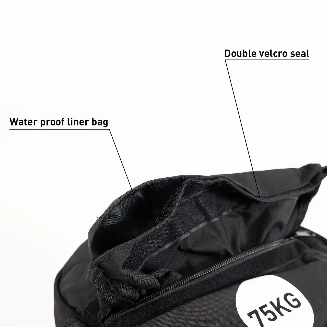 Primal Performance Strongman sac lesté 150 kg nylon renforcé