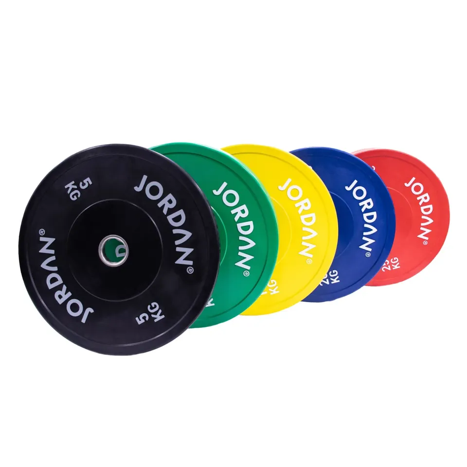 Jordan Fitness HG disque bumper caoutchouc 10 kg vert