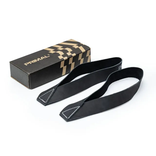 Primal Strength Closed Loop sangles tirage cuir noir