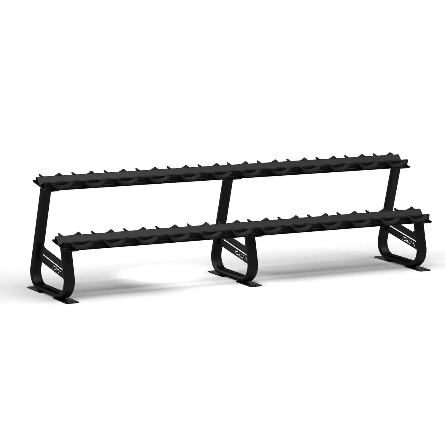 Jordan Fitness S-Series rack haltères 5 paires noir 2 niveaux