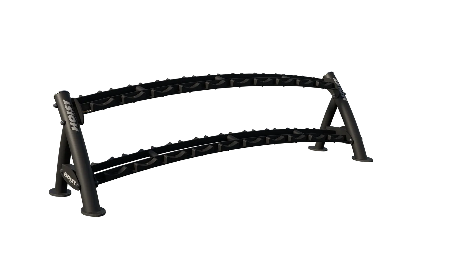 Hoist Fitness CF-3461-2 rack haltères 2 niveaux noir mat