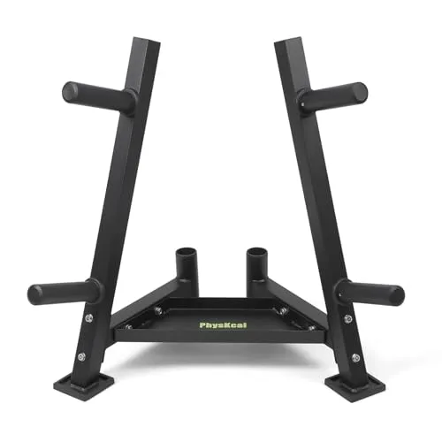 PhysKcal support disques acier 350 kg 4 bras