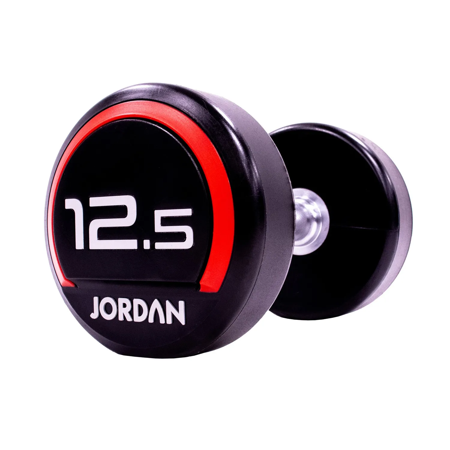 Jordan Urethane haltère rouge paire 20 kg robuste