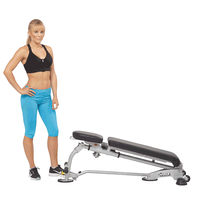 Hoist Fitness HF-5167 banc musculation pliable 7 positions