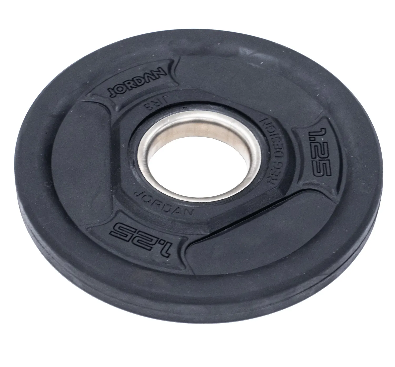 Jordan Premium disque olympique caoutchouc 10 kg poignées